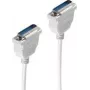 Sériový kábel ShiverPeaks BS78020-7 sivý 7 m DB-25