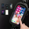 Rockbros B68-1 cyklistická taška na rám puzdro na telefón 1,7 l čierna