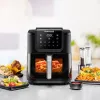 Teplovzdušná fritéza Rommelsbacher FRH 1700 Single 8 L samostatne stojaca 1700 W s 10 programami a LED displejom