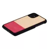 Puzdro na smartphone man and wood pre iPhone 11 — čierna, asymetrický dizajn