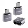 Intenso 3-balík USB adaptér USB-A -> USB-C C480C Hliník