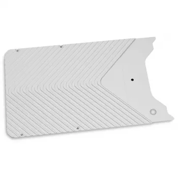 Backplate EK Water Blocks strieborná 1 kus — príslušenstvo pre chladiaci systém počítača