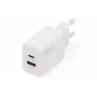 AC USB nabíjačka DIGITUS 20W, 1x USB-C, 1x USB-A, vstup 100–240V, biela