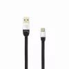 Sbox USB 2.0-Type-C/2.4A čierna/strieborná 1,5 m