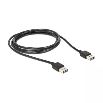 USB kábel DeLOCK 1 m USB 2.0 A čierny