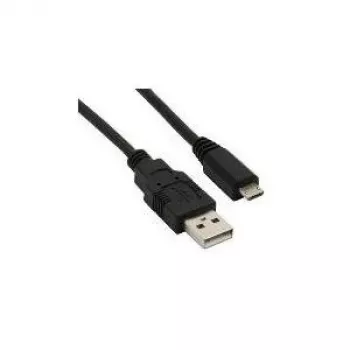 USB kábel S/CONN 3 m USB2.0 A- microUSB2.0 B čierny