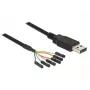 USB kábel DeLOCK 1,8 m USB2.0-A/TTL 6-pól čierny
