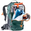 Deuter Alproof 30 SL lavínový batoh - čierny/zelený denim
