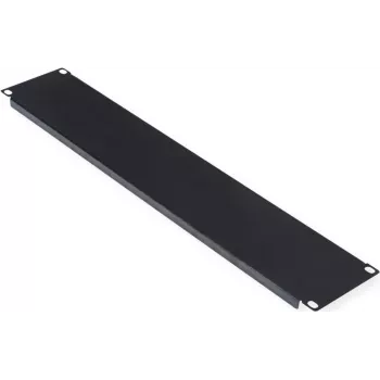 Slepý kryt ROLINE 19 palcov 2U čierny oceľ 480 mm