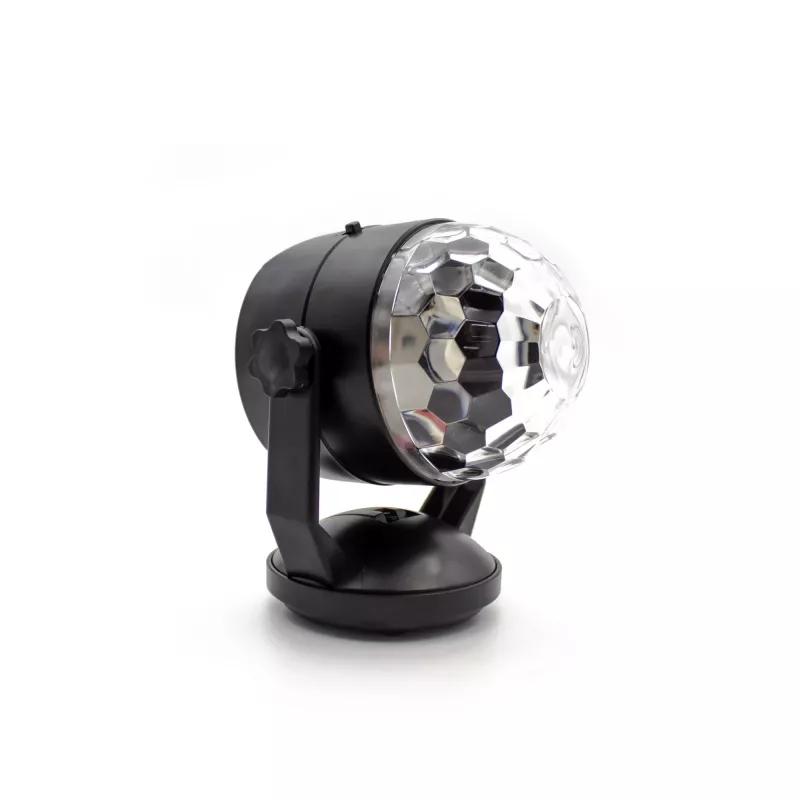 LED disko guľa DENVER LDB-319 – kompaktné LED párty svetlo, model 117220200040
