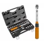 Neo Tools 1/4 obojsmerný momentový kľúč, 5-25NM, sada 21 ks