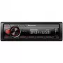 Pioneer MVH-130DAB - čierny - červený - 1 DIN - 200 W - 50 W - Android - otočný ovládač