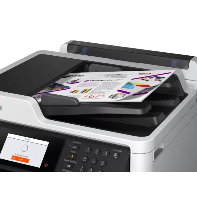 Epson WorkForce Pro WF-M5799DWF tlačiareň atramentová ČB MFP A4, stav počítadla od 100K do 180K (použitá)