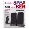 DEFENDER SPK-225 káblové 2.0 reproduktory, 4 W RMS, USB/DC 5 V, 3,5 mm, čierne