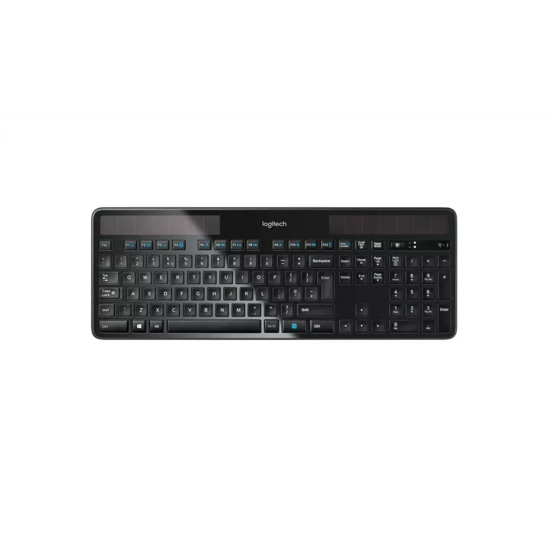 Logitech bezdrôtová solárna klávesnica K750