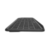 Natec Turbot 2 | klávesnica | bezdrôtová | US | Bluetooth | čierna/sivá
