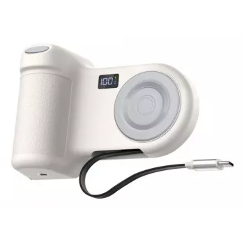 Belkin Stage PowerGrip Držiak na telefón s powerbankou, Sand