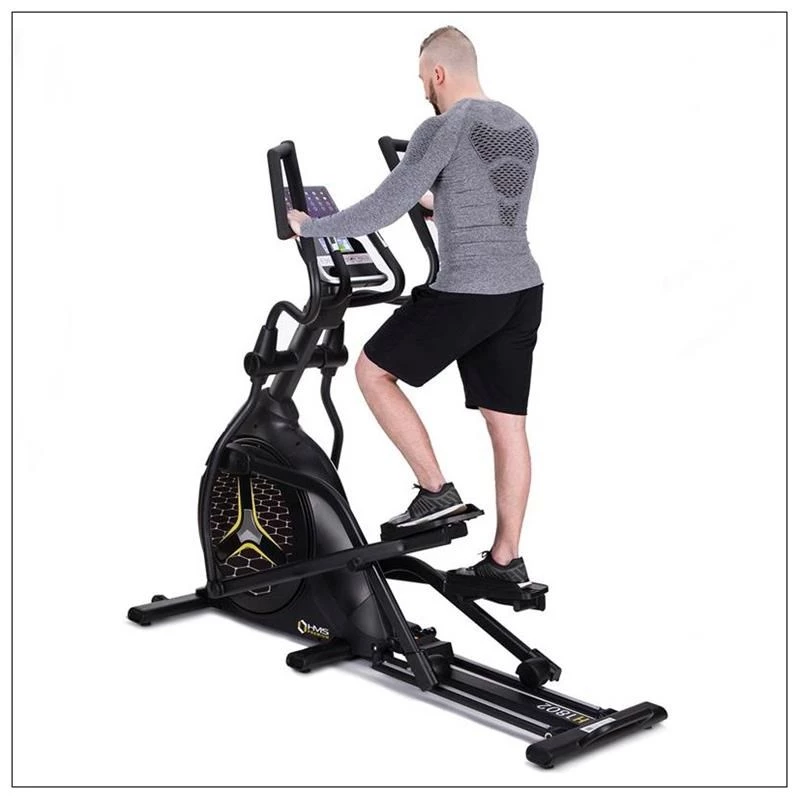 HMS Fitness H1802 elektromagnetický cross trenažér čierna