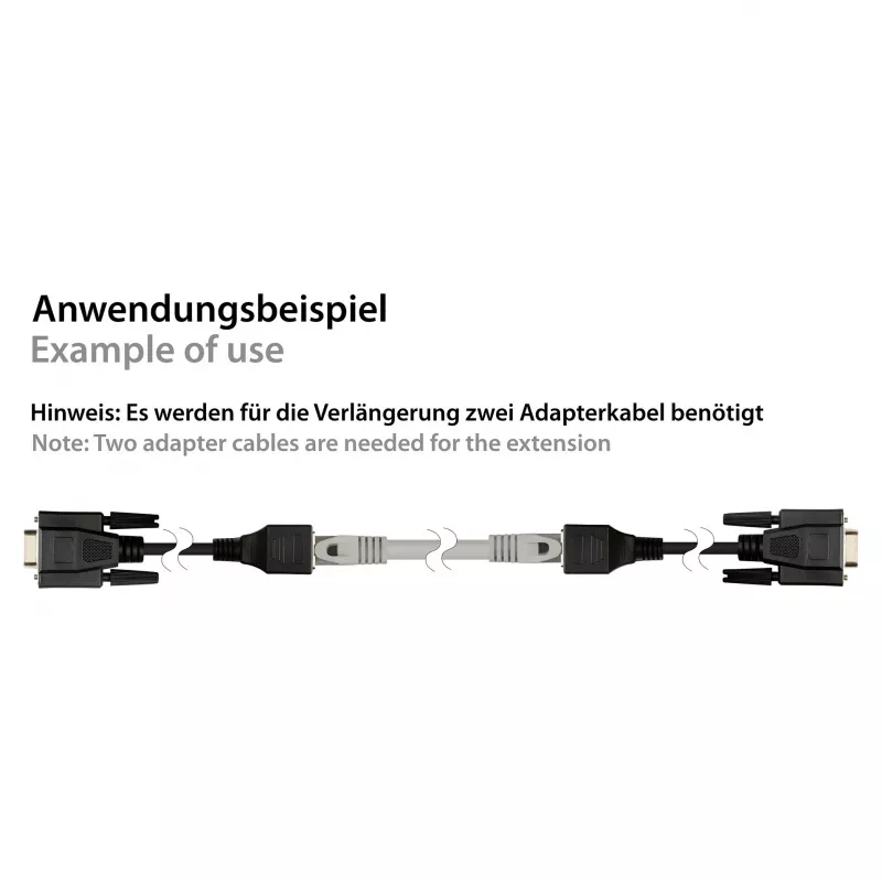 Good Connections adaptérový kábel RJ45 na RS232 sériový