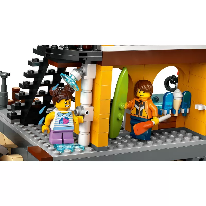 LEGO CITY 60422 Prístav pri mori s nákladnou loďou