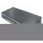 Digitus 8-portový Gigabit PoE sieťový switch, desktop, L2 spravovaný, 2 uplink porty, SFP, 86 W, af/at