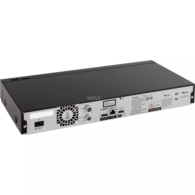 Panasonic DMR-BCT760 - 3D Blu-ray rekordér s TV tunerom a HDD - škálovanie - Ethernet, Wi-Fi (DMR-BCT760AG)