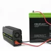 Automobilový menič Qoltec Monolith 1200 W čierna 12 V