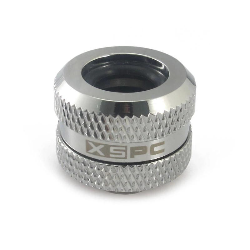 XSPC konektor G1/4 na 14mm hardtube, chróm - 8 kusov
