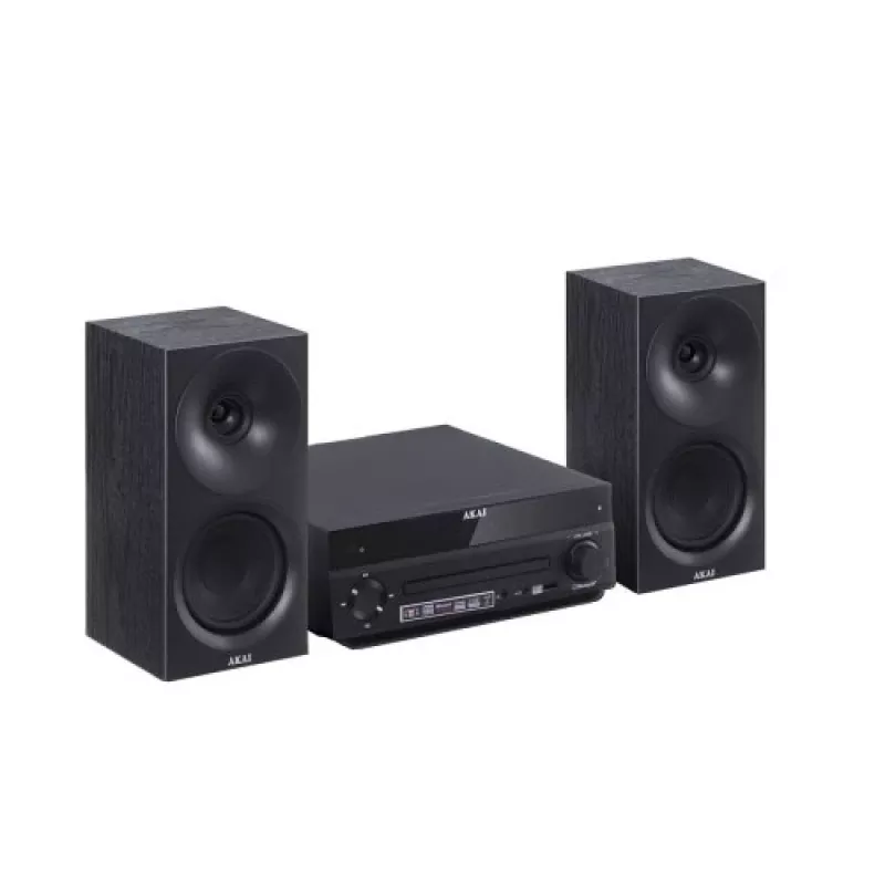 Audiosystém AKAI AM-301 BK Music Center – kompaktné domáce audio zariadenie
