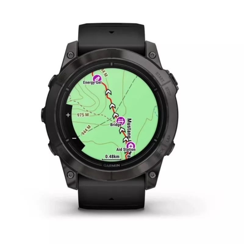Garmin EPIX PRO g2 51mm Sapphire Carbon Gray DLC Titanium čierny