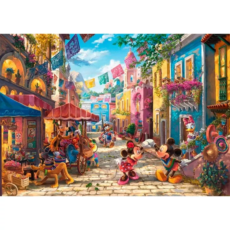 Disney, Mickey & Minnie in Mexiko 6000 57397, puzzle 6000 dielov
