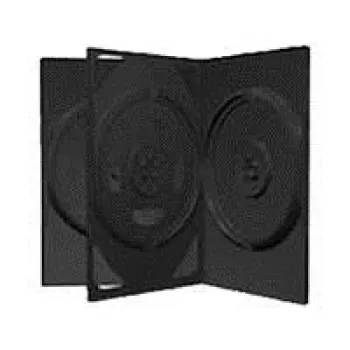 MediaRange 3 DVD box čierny – kapacita: 3 CD, 3 DVD – balenie 50 ks – čierny (BOX15)