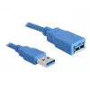 USB kábel DeLOCK USB 3.0-A M/F - 2m
