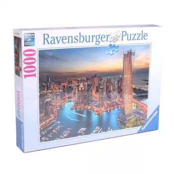 Puzzle Ravensburger Dubai Marina 88904 — 1000 dielikov, štandardný formát