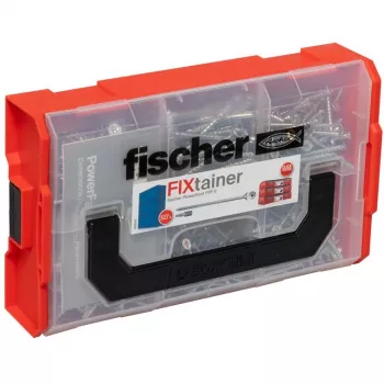 fischer FixTainer PowerFast II TX TG 562272 sortiment skrutiek do drevotriesky oceľ galvanicky pozinkovaná (562272)