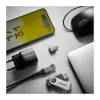 Intenso 3-balík USB adaptér USB-A -> USB-C C480C Hliník