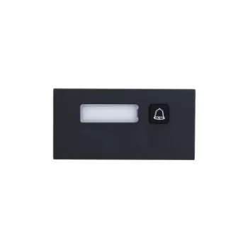 Modul volacieho tlačidla DAHUA VTO4202FB-MB1 — čierny, 1000 × 49,9 × 30,5 mm