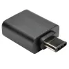 Eaton Tripp Lite Series USB 3.1 Gen 1.5 adaptér USB-C na USB Type A M/F 5 Gbps Tablet Smartphone - USB adaptér - USB Type A (W) na 24 Pin USB-C (M) - USB 3.1 - čierna (U428-000-F)