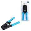 LogiLink WZ0019 multimodulárne krimpovacie kliešte, 8P/6P/4P, čierne/modré