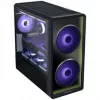 Lian Li LANCOOL 217 INF PC skriňa - balenie + 3x UNI FAN SL-INF 120 Reverse-Blade ventilátory – čierna