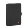 RIVACASE Antishock 5221 puzdro na MacBook 13, vertikálne, čierne, dvojitý zips