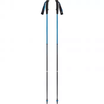 Trekingové palice Distance Carbon, fitness pomôcka modrá, 1 pár, 100 cm