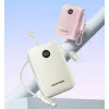 Powerbank Vention 20000mAh 22,5W – 2× USB‑C, 1× USB‑A, béžová