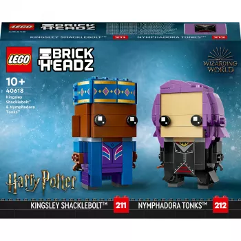 Lego Brickheadz Harry Potter 40618 Kingsley Shacklebolt a Nymphadora Tonks