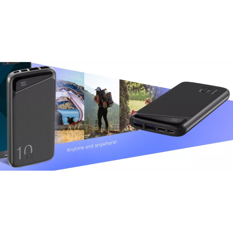 Prenosná powerbank Navitel PWR10 MX čierna 10000 mAh