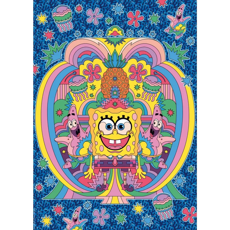 Hommage an SpongeBob, puzzle 1000 dielikov