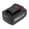 Batéria pre bezdrôtové náradie YATO YT-828463 — Li‑Ion 18V 4Ah, červená, indikátor nabíjania