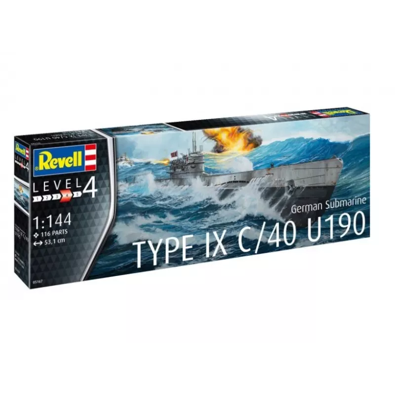 Plastový model German Submarine T.IX C/40 1/144
