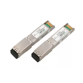 Extralink SFP+ 10G WDM modul, 10 Gbit/s, 1490/1550 nm, Singlemode, 80 km, LC, pár