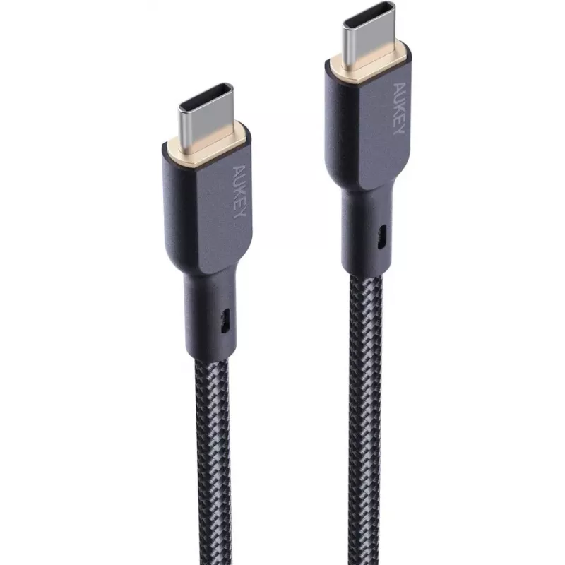 AUKEY CB-KCC101 nylonový kábel USB-C na USB-C 1m